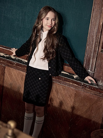 Юбка вязаная