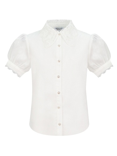 Блузка с коротким рукавом