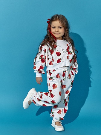 Брюки джоггеры для девочки