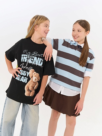 Футболка-поло для девочки